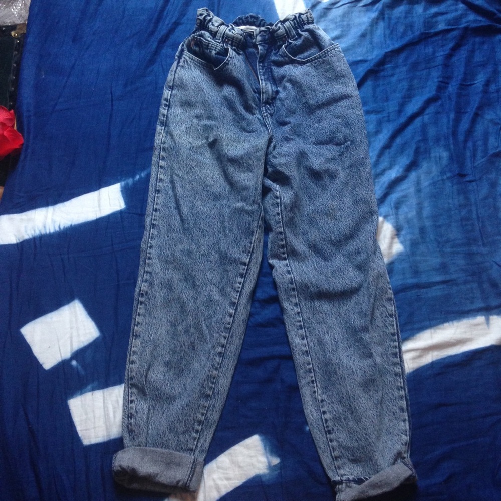 vintage Levi's acid wash jogger jeans high waisted